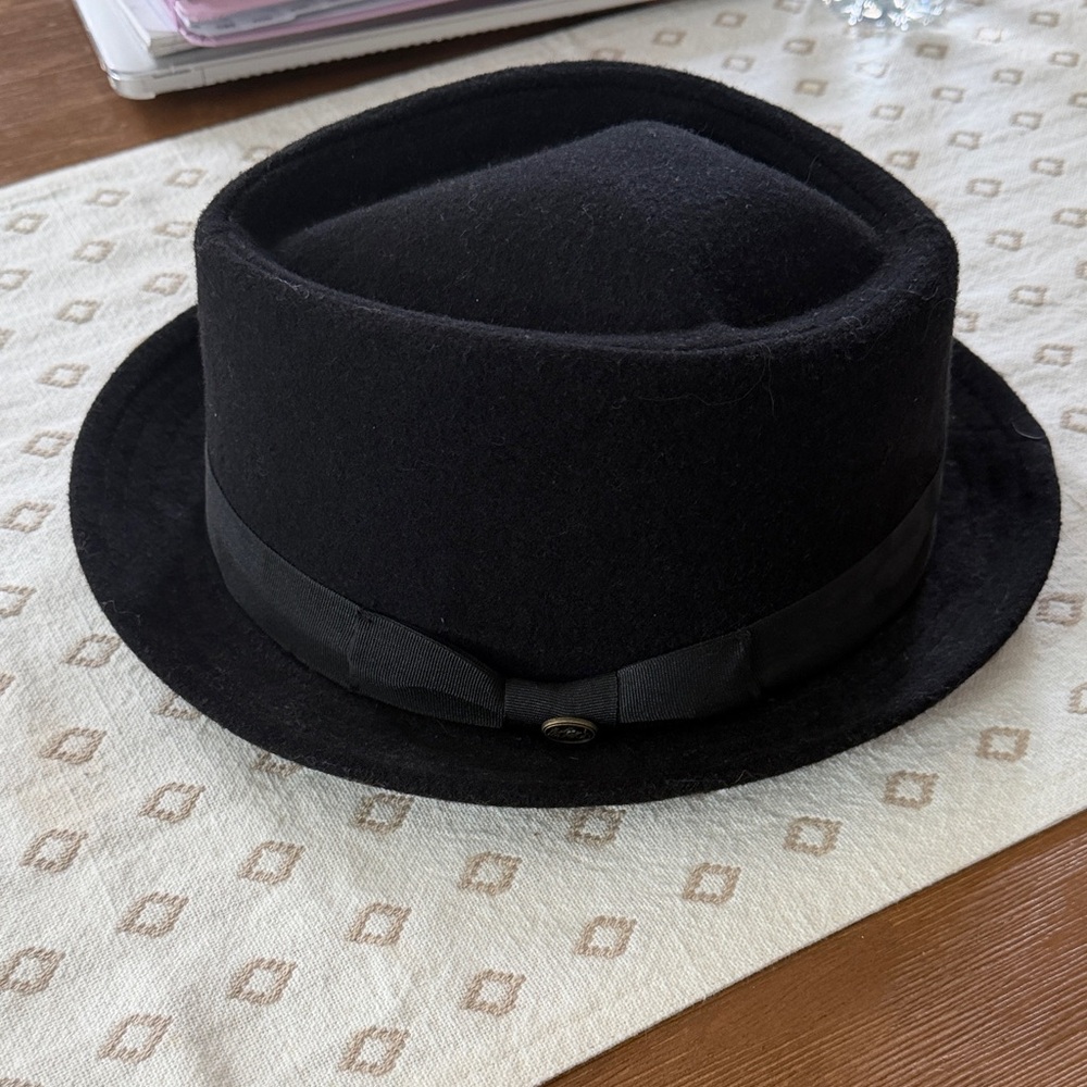 Classic Black Fedora Hat
